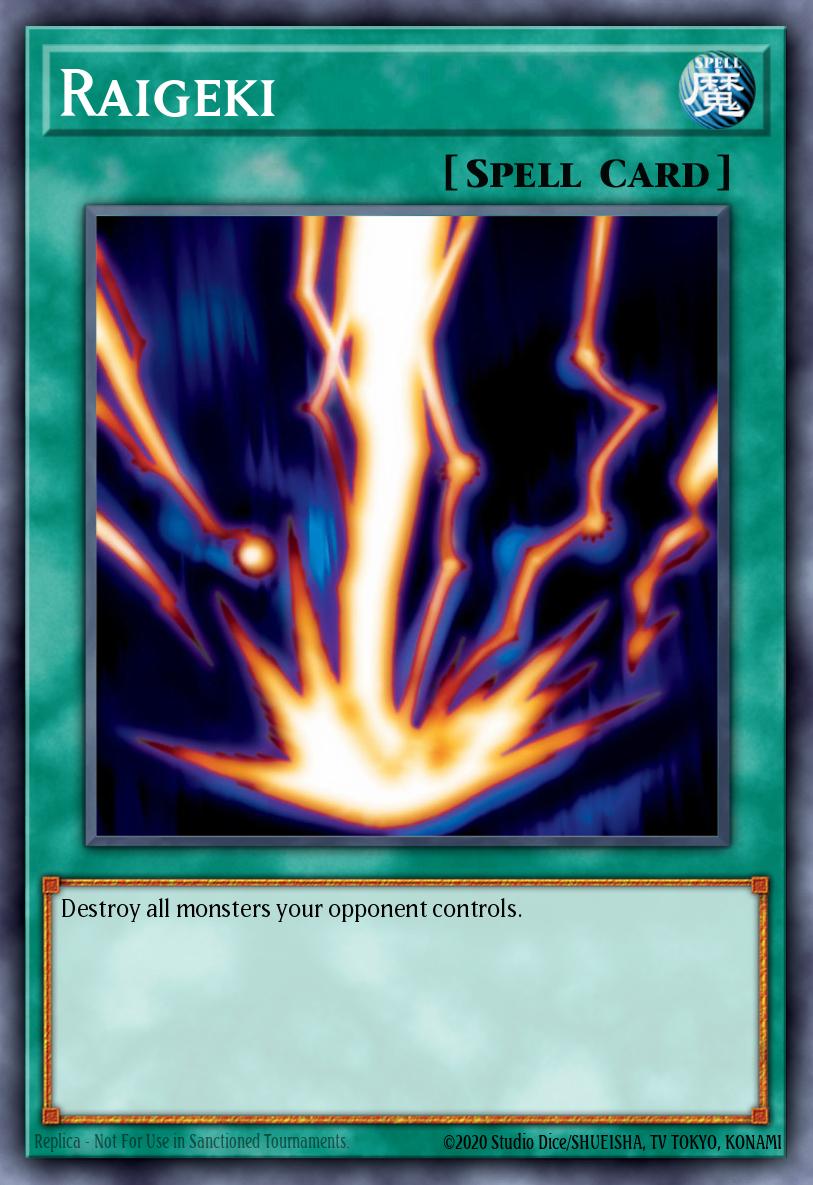 Raigeki - RA05-EN110 (Ultra Rare) — Magias