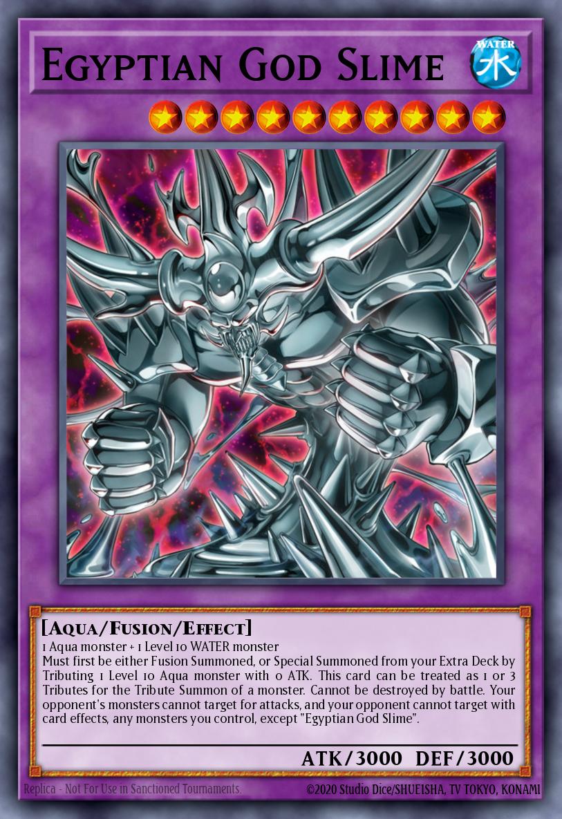 Egyptian God Slime - RA01-EN029 (Ultimate Rare) — Monstruos