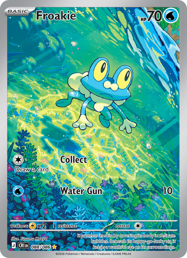 Froakie - 088/86 - ME04: Chaos Rising (Illustration rare) — 