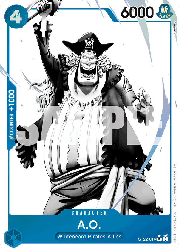 A.O. - ST22-014 - Ace & Newgate [ST22] (C) — Starter Deck 22: Ace & Newgate