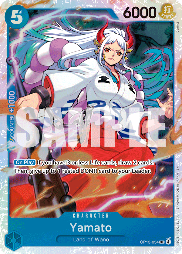 Yamato - OP13-054 - CARRYING ON HIS WILL [OP13] (SR) — OP 13: Carrying On His Will