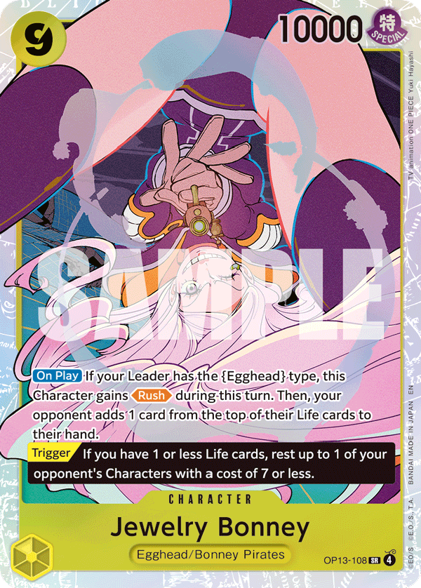 Jewelry Bonney - OP13-108 - CARRYING ON HIS WILL [OP13] (SR) — OP 13: Carrying On His Will