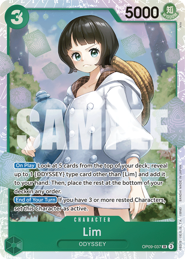 Lim - OP09-037 - EMPERORS IN THE NEW WORLD [OP09] (SR) — OP 09: Emperors in the New World