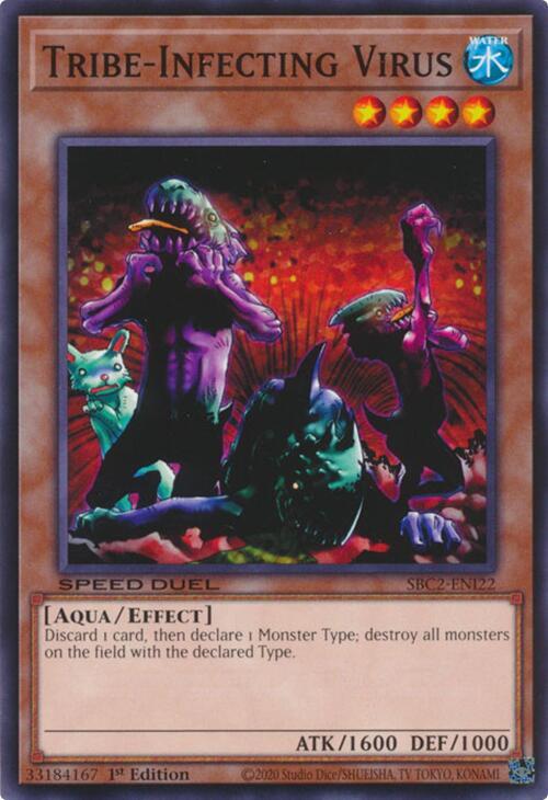 Tribe-Infecting Virus - Speed Duel: Battle City Finals (SBC2) — Monstruos