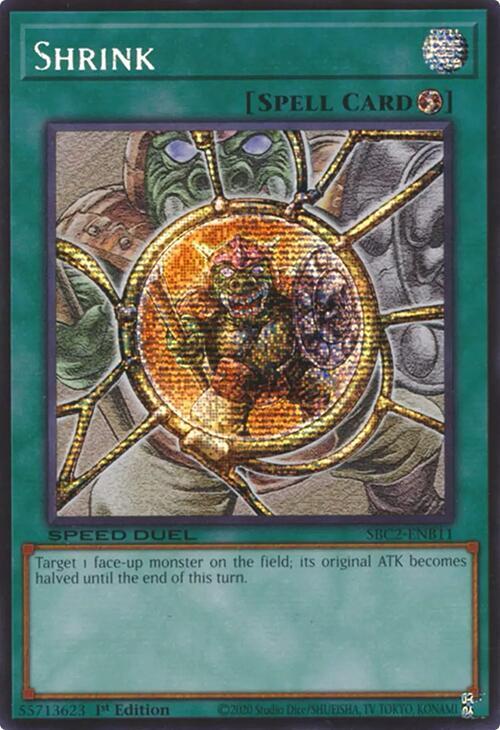 Shrink (PSR) - Speed Duel: Battle City Finals (SBC2) — Magias
