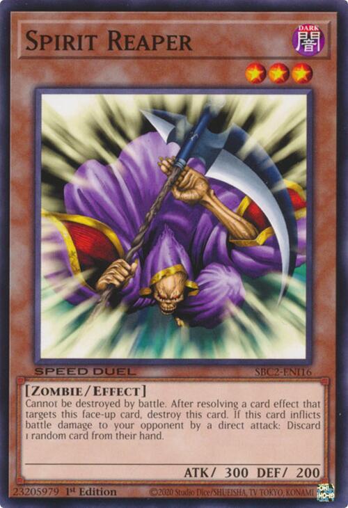 Spirit Reaper - Speed Duel: Battle City Finals (SBC2) — Monstruos