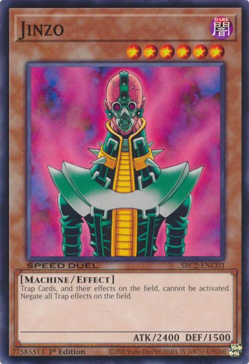 Jinzo - Speed Duel: Battle City Finals (SBC2) — Monstruos