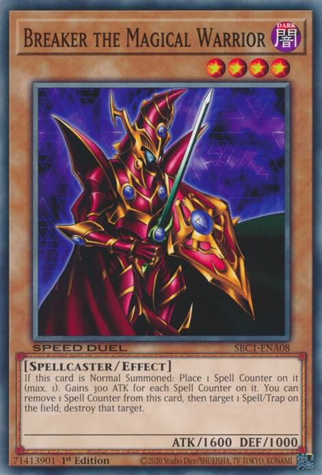 Breaker the Magical Warrior - Speed Duel: Streets of Battle City (SBC1) — Monstruos