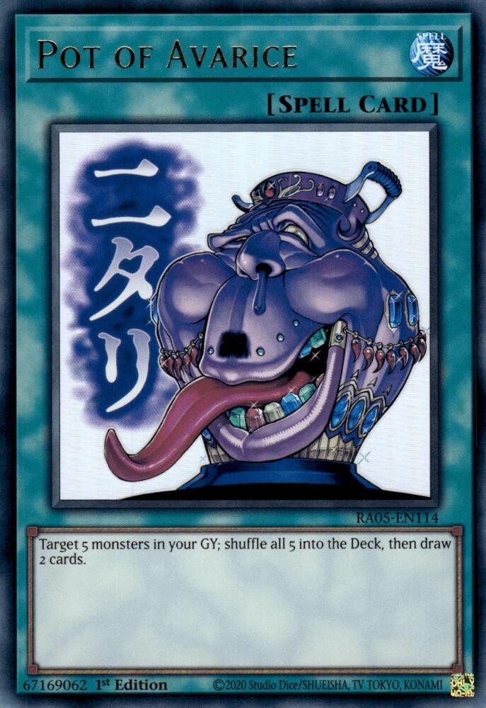 Pot of Avarice - Rarity Collection 5 (RA05) — Magias