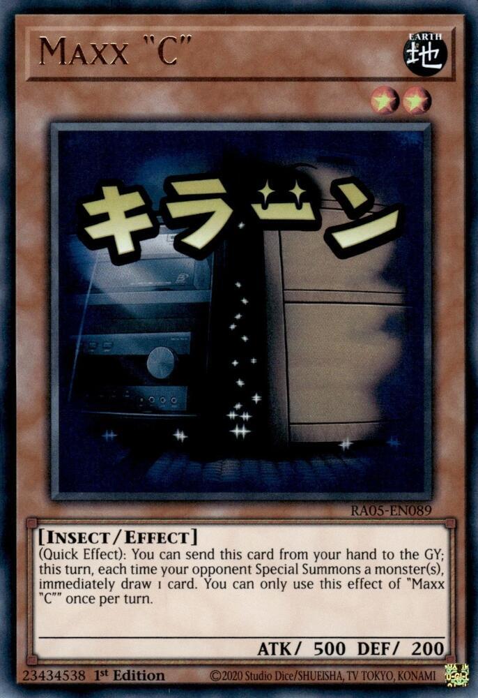 Maxx "C" - Rarity Collection 5 (RA05) — Monstruos