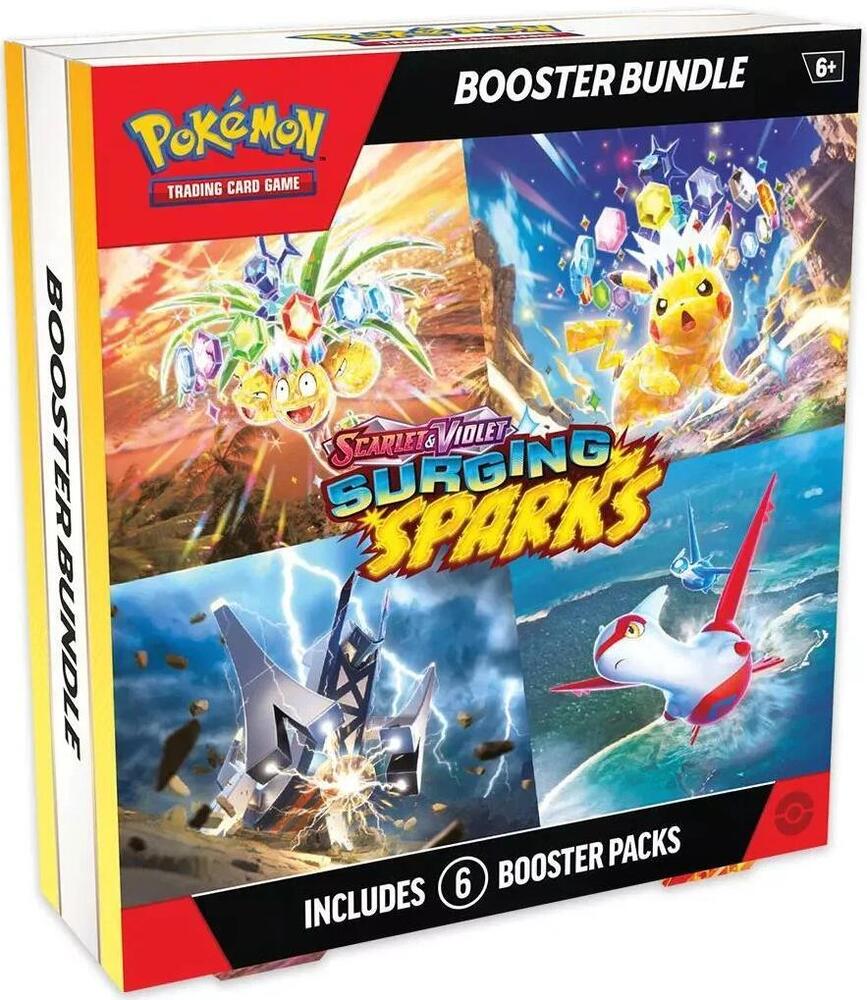Surging Sparks Booster Bundle - SV08: Surging Sparks (SSP) — Pokémon TCG Producto Sellado