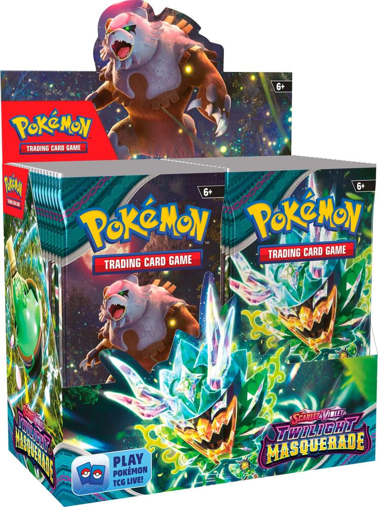 Twilight Masquerade Booster Box - SV06: Twilight Masquerade (TWM) — Pokémon TCG Producto Sellado