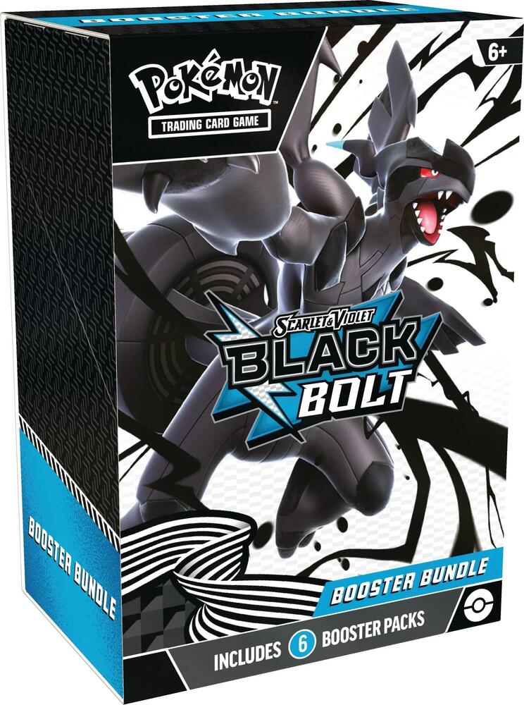 Black Bolt Booster Bundle - SV: Black Bolt (BLK) — Pokémon TCG Producto Sellado