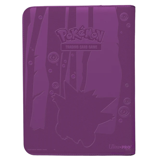 Elite Gengar 9-Pocket Zippered PRO-BINDER® for Pokémon — Pokémon Accesorios