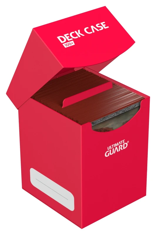 Ultimate Guard Deck Case 100+ - Red — Deck Boxes