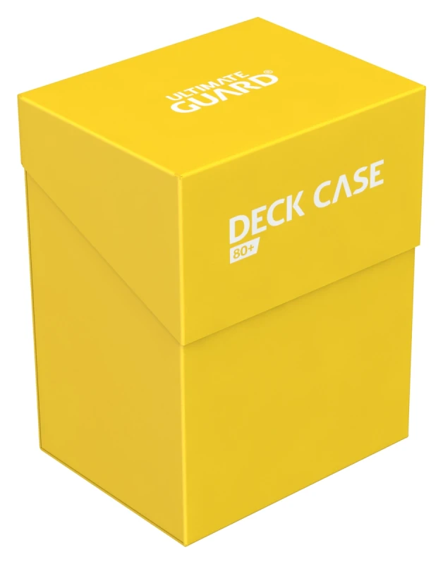 Ultimate Guard Deck Case 80+ - Yellow — Deck Boxes