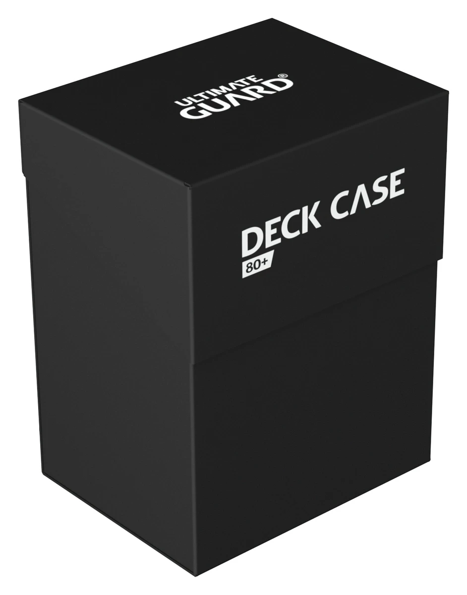 Ultimate Guard Deck Case 80+ - Black — Deck Boxes
