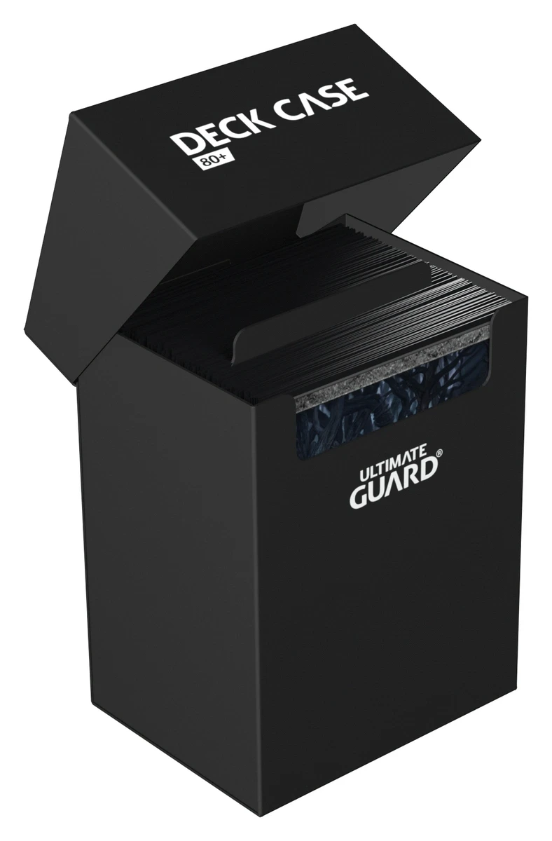 Ultimate Guard Deck Case 80+ - Black — Deck Boxes