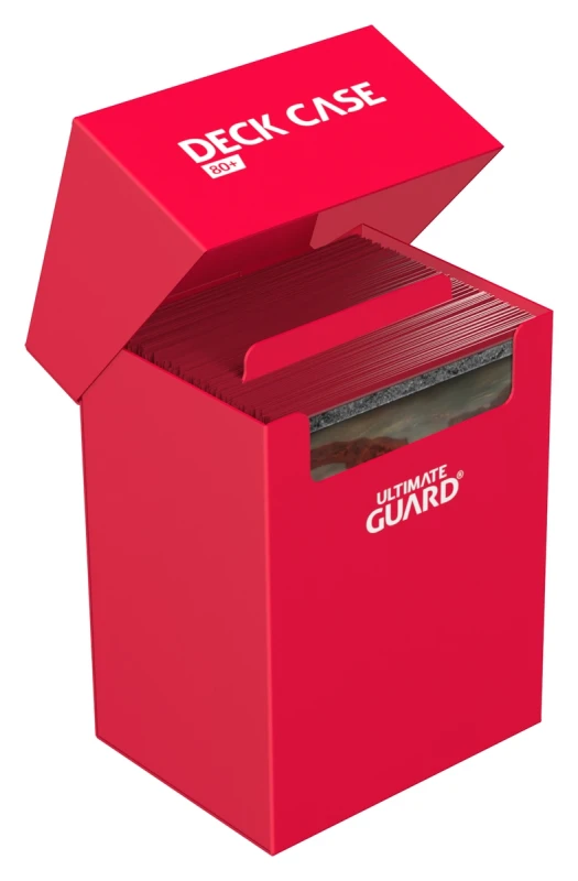 Ultimate Guard Deck Case 80+ - Red — Deck Boxes