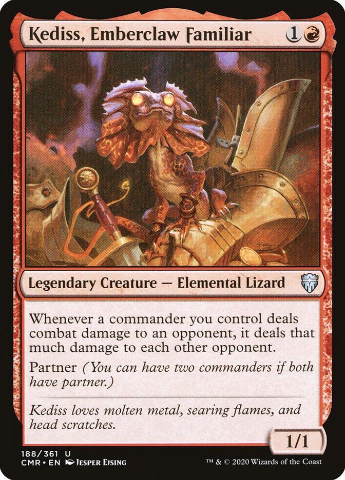 Kediss, Emberclaw Familiar - 188 (U) — ROJO