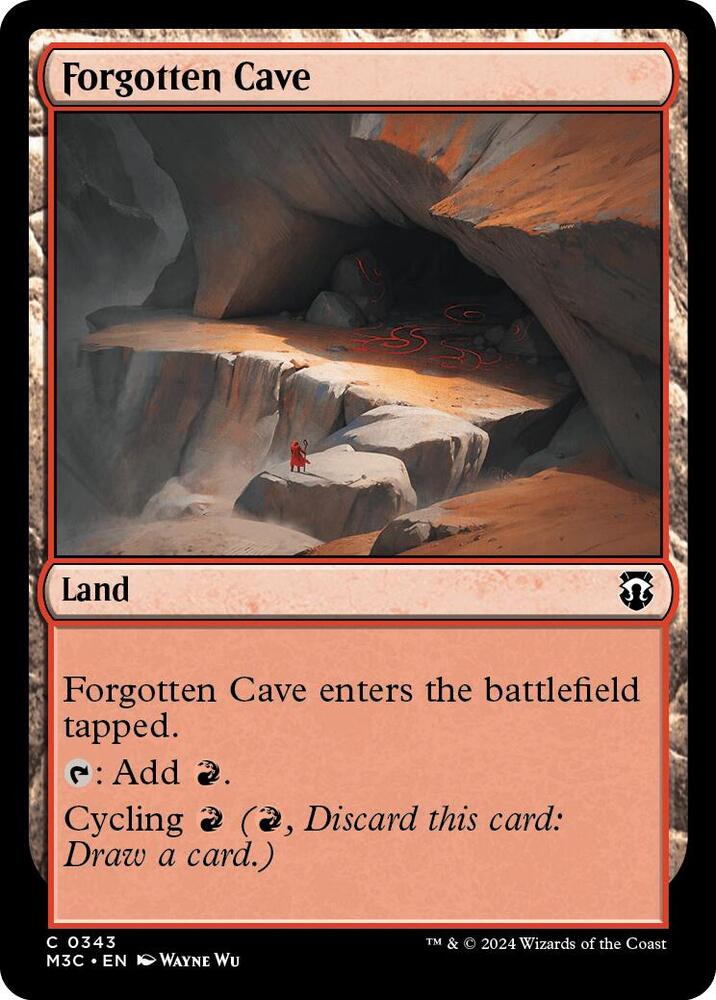 Forgotten Cave (Ripple Foil) - 343 (U) — TIERRAS
