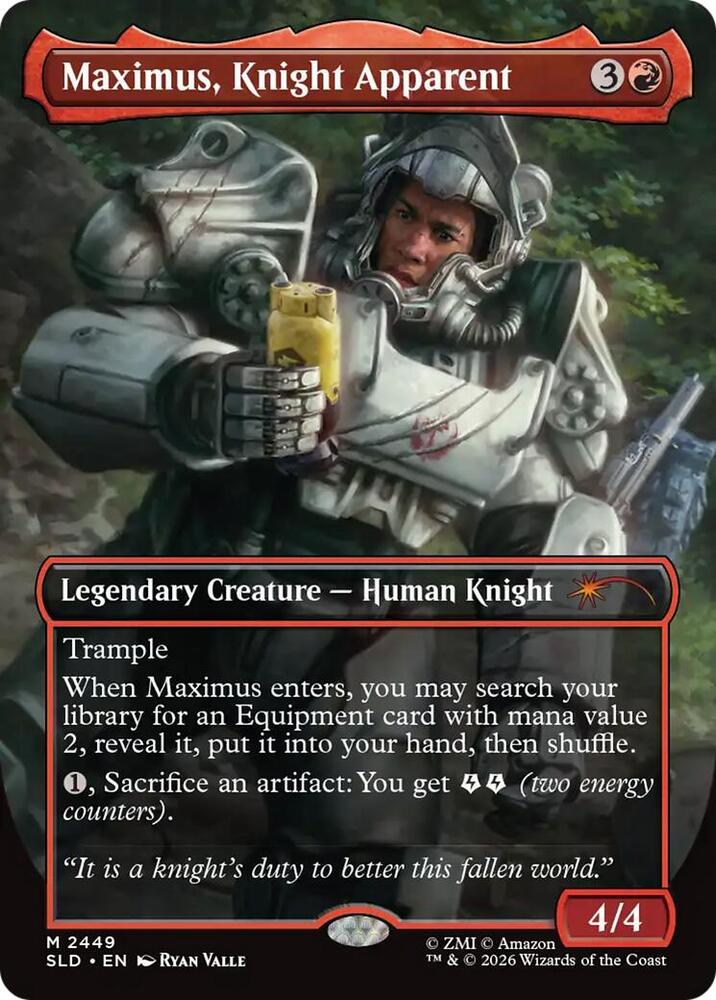Maximus, Knight Apparent - 2449 (M) — ROJO