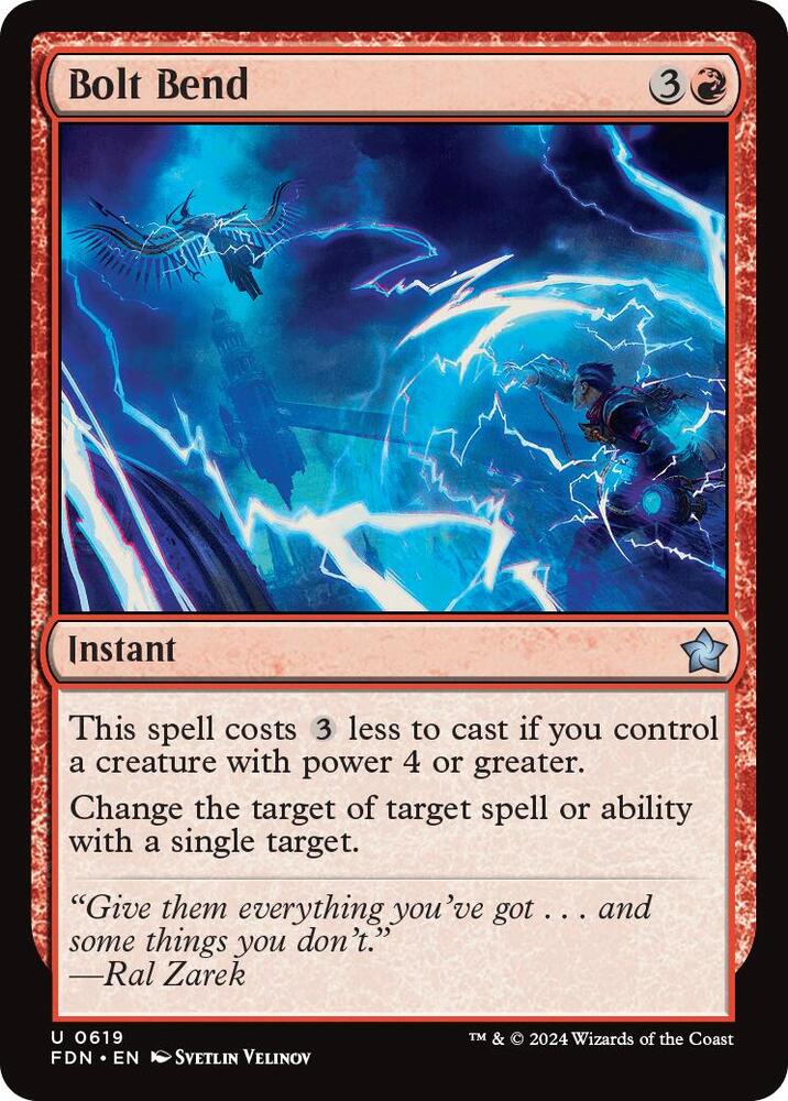 Bolt Bend - 619 (U) — ROJO