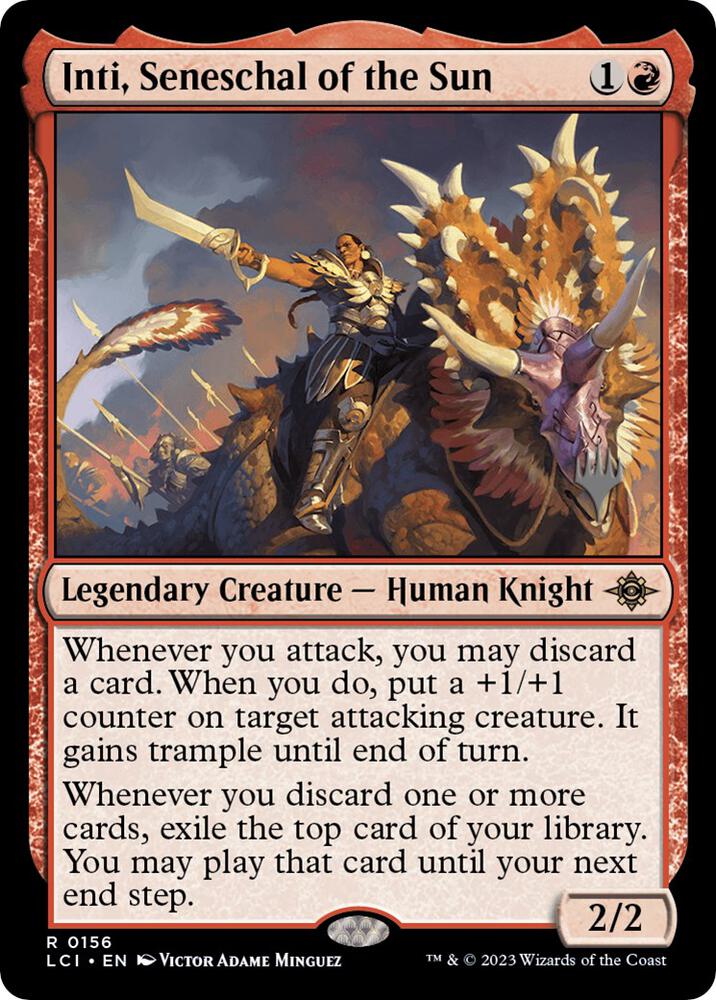 Inti, Seneschal of the Sun - 156 (R) — ROJO