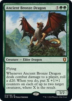 Ancient Bronze Dragon - 214 (M) — VERDE