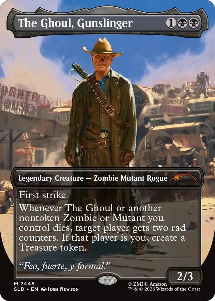 The Ghoul, Gunslinger - 2448 (M) foil — NEGRO