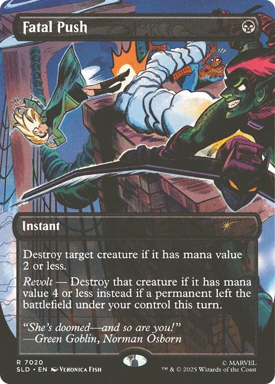 Fatal Push (7020) - 7020 (R) — NEGRO