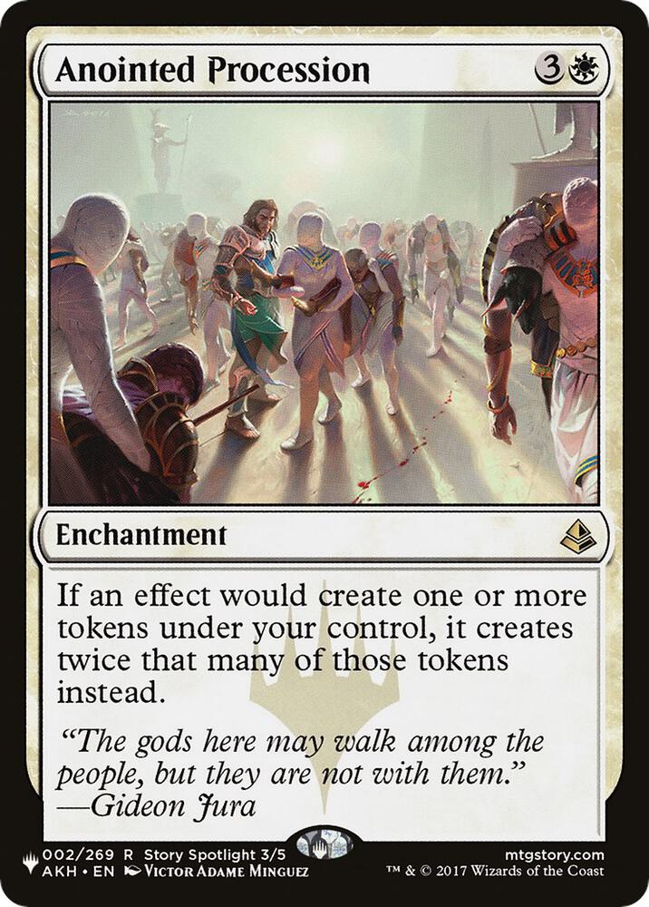 Anointed Procession - 002/269 (R) foil — BLANCO