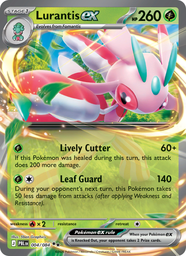 Lurantis ex - 004/84 - ME05: Pitch Black (Double rare) — ME05: Pitch Black