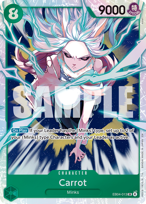 Carrot - EB04-013 - THE AZURE SEA’S SEVEN [OP14EB04] — The Azure Sea's Seven