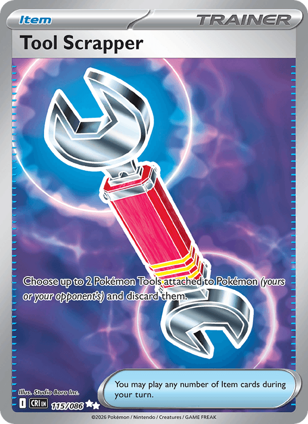 Tool Scrapper - 115/86 - ME04: Chaos Rising (Ultra Rare) — ME04: Chaos Rising