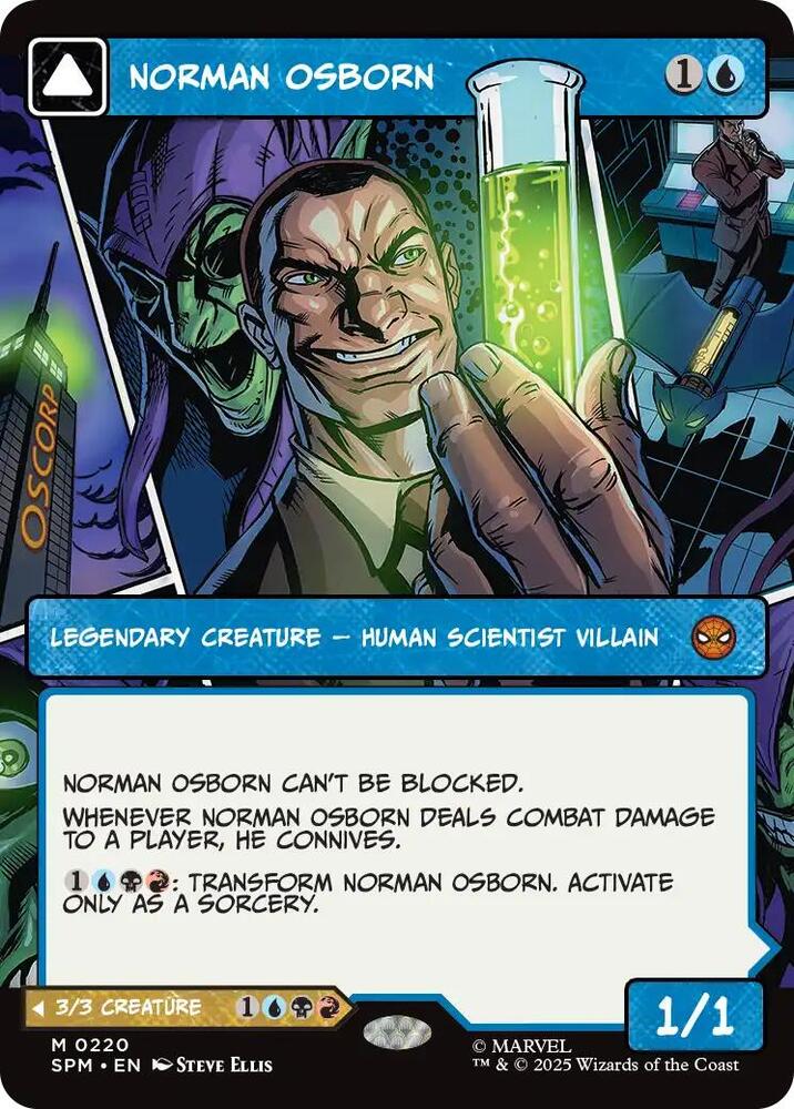 Norman Osborn (Borderless) - 220 (M) — AZUL