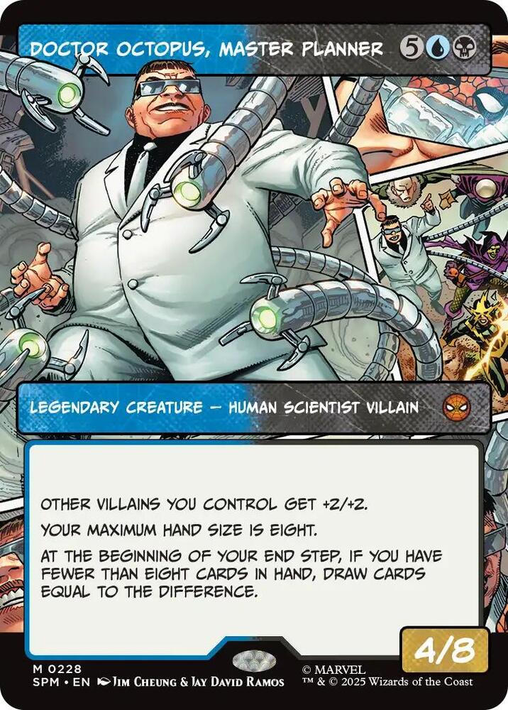 Doctor Octopus, Master Planner (Borderless) - 228 (M) — MULTICOLOR