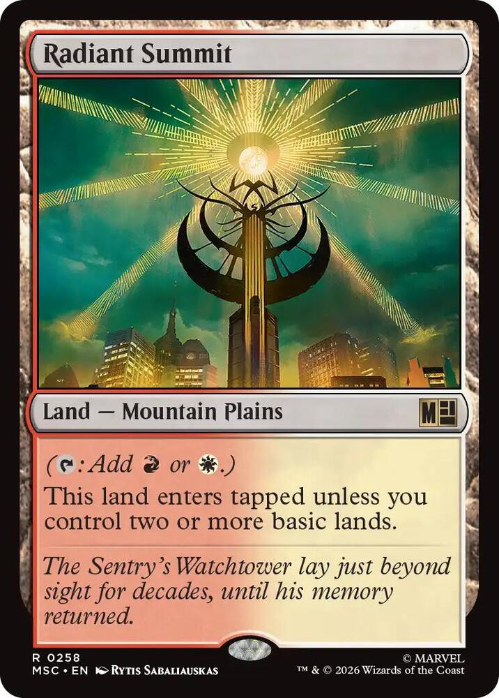 Radiant Summit - 258 (R) — TIERRAS