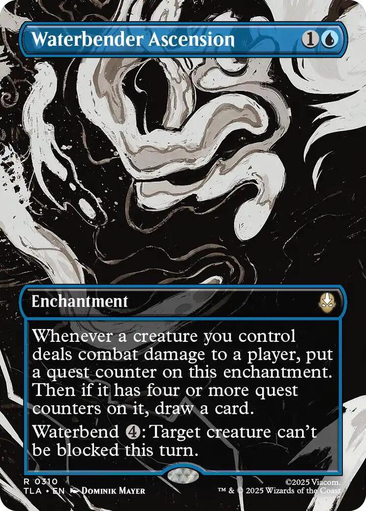 Waterbender Ascension (Borderless) - 310 (R) foil — AZUL