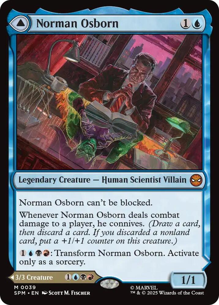 Norman Osborn - 39 (M) — AZUL