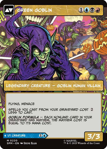 Norman Osborn (Borderless) - 220 (M) — AZUL