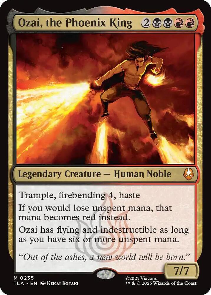 Ozai, the Phoenix King - 235 (M) — MULTICOLOR