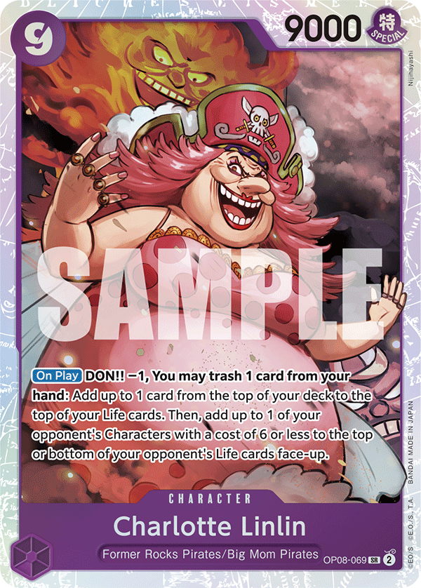 Charlotte Linlin - OP08-069 - TWO LEGENDS [OP08] (SR) — OP 08: Two Legends